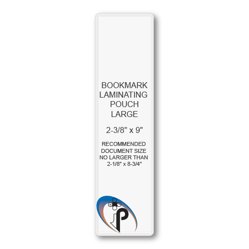 Corbin Quality 500pk Bookmark Laminating Pouches - 5 Mil - 2-3/8" X 8-1/2" X-Clear