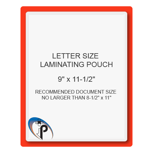 Letter Size 3 Mil Laminating Pouches