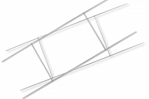 10" x 30" H-Wire Galvanized Step Frames