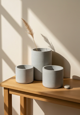 Concrete Planter Set