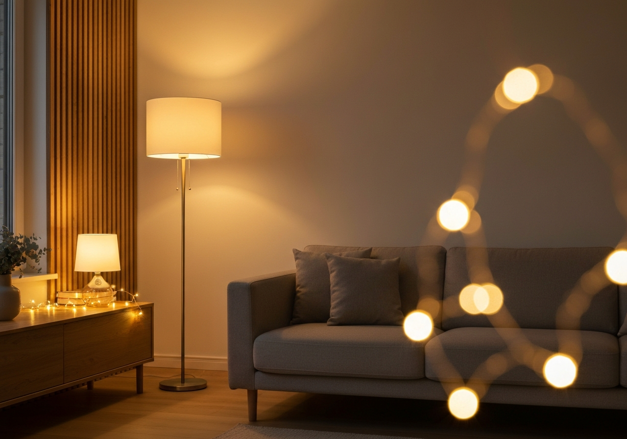Lighting Layers: How to Design a Cozy Living Room After Sunset