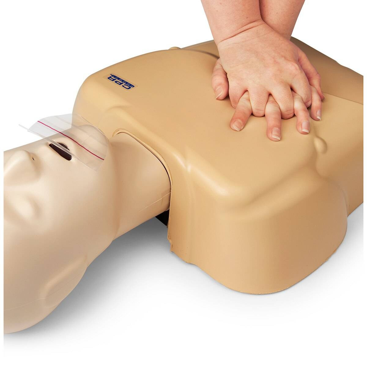 CPR Prompt TMAN 1 Adult/Child Single Manikin - Tan
