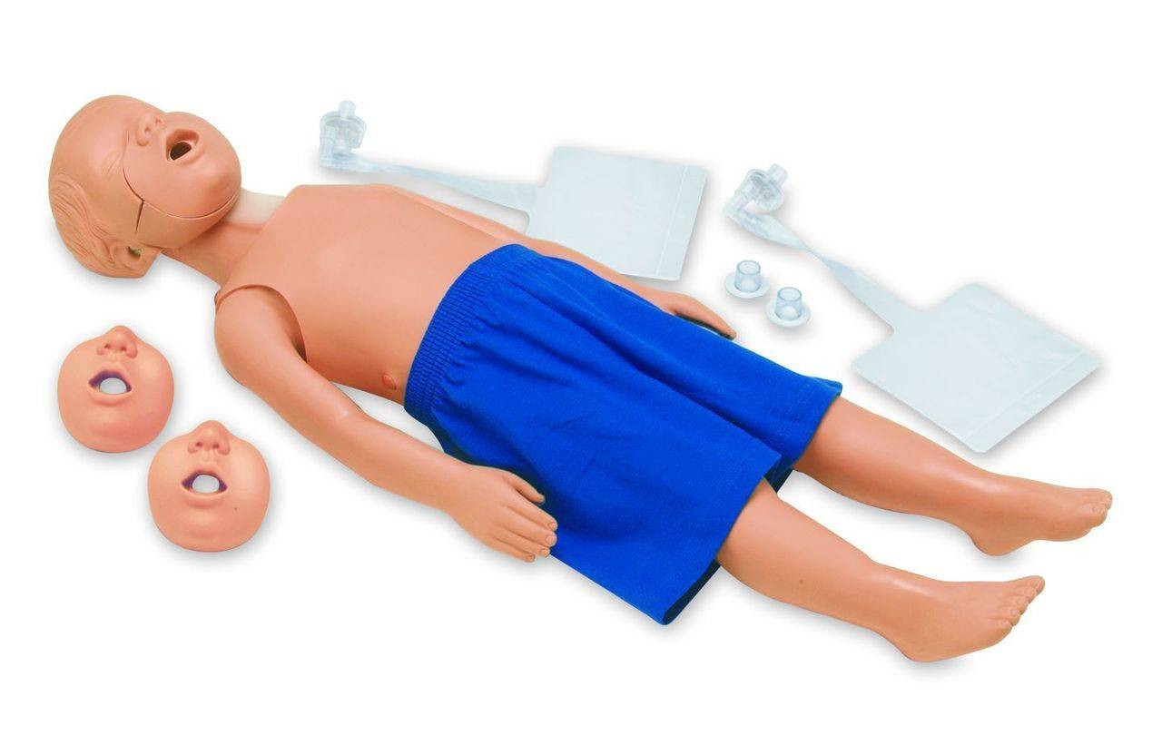 Jaw Thrust Kyle CPR Manikin With Carry Bag
