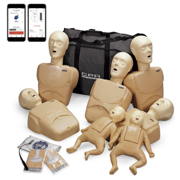 CPR Prompt Plus Complete TPAK700 7-Pack powered by Heartisense - Tan CPR Prompt Plus Complete TPAK700 7-Pack powered by Heartisense - Tan