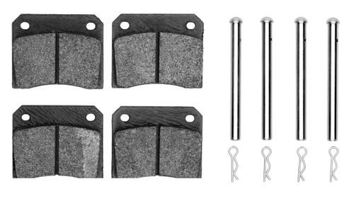 4. Rear Pad (Set) W/ Hardware