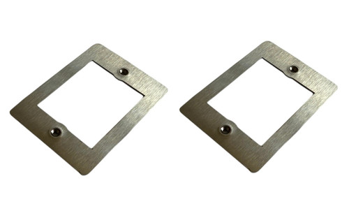 19. Bracket Number Plate Light Stainless (Pair) 