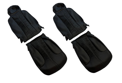 28-29. Seat Cover Set, Black