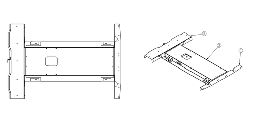 1. Stainless Roof Box Assembly Base Gen 3