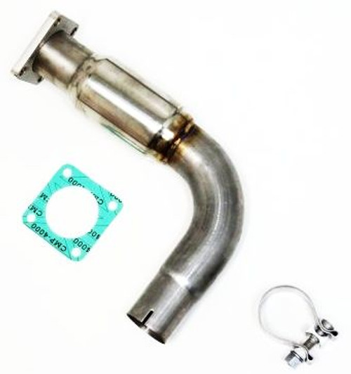 19. High Flow Converter Stock Exhaust Stainless
