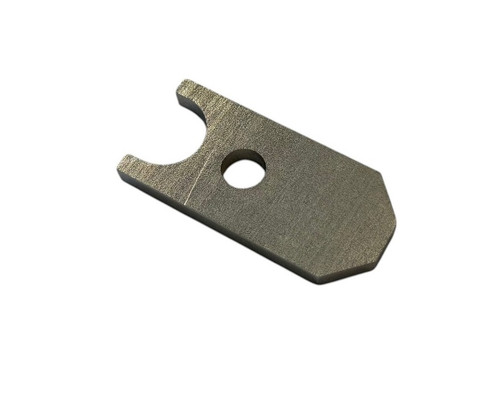 11. A/C Compressor Hose Bracket Stainless (Factory Lines)