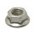 17. Nut M8 Flanged Serrated Stainless