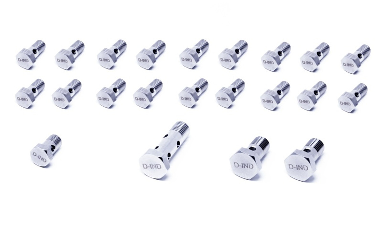 D-Tech Stainless Fuel System Banjo Bolts