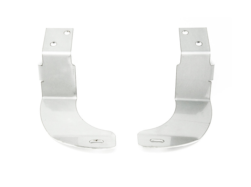 Image of 19. Radiator Lower Bracket Pair Stainless