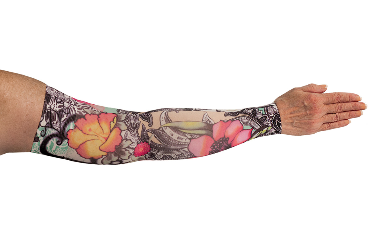 Tattoo Blossom Arm Sleeve Lymphedivas