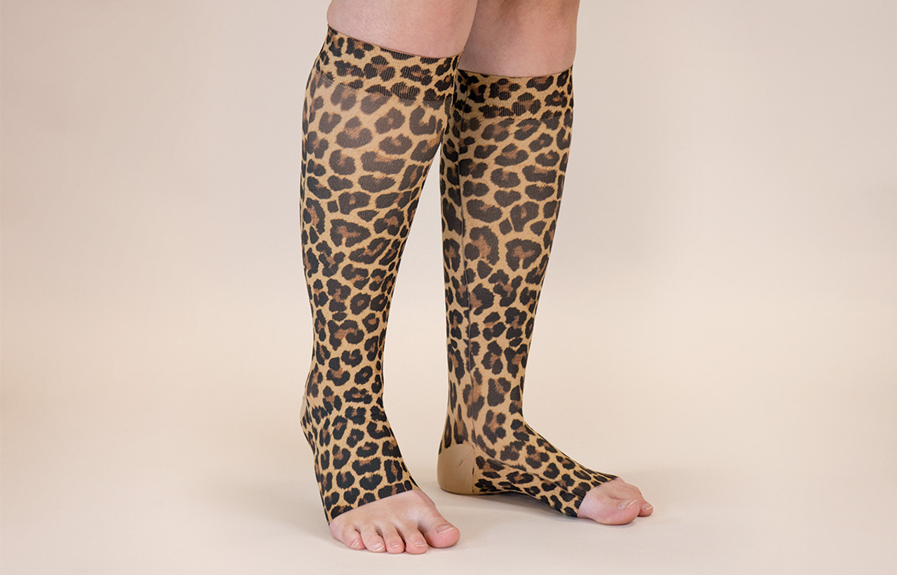 Leopard Louis Leg Wraps