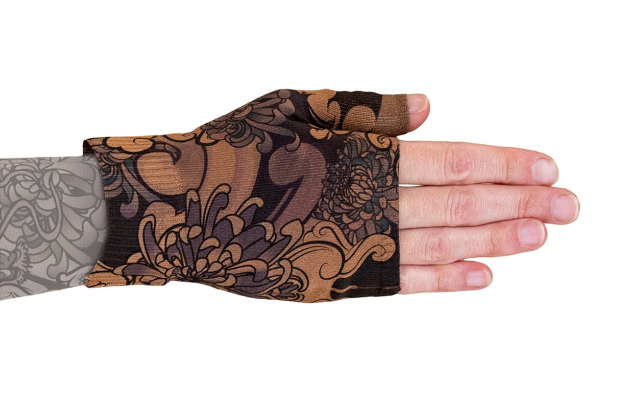 Lotus Dragon Tattoo Arm Sleeve - LympheDIVAs