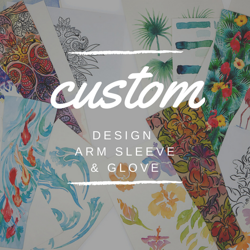 Custom Design Arm Sleeve & Glove