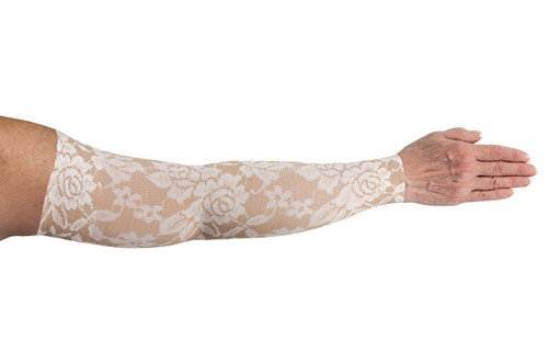 Design Veronique Long Arm Sleeve with Lace #L933 - Nightingale Medical  Supplies