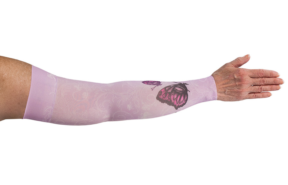 2nd Mariposa Pink Arm Sleeve LympheDIVAs
