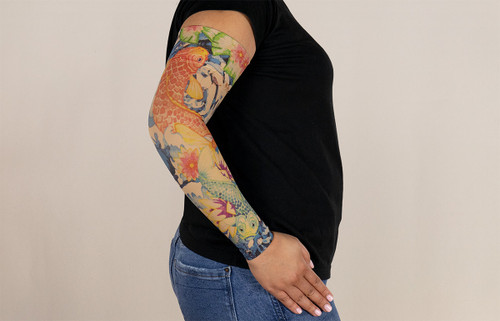 ◇Cleveland Golf◇ Waffle tissue sleeve color combination wo Koi Arm Sleeve - LympheDIVAs