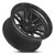Lock Offroad Krawler Matte Black 17 x 9 -12mm