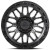 Lock Offroad Combat Matte Black 17 x 9 -12mm