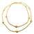 18k yellow gold vermeil