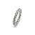 3.5mm Round Simulated Diamond Infinity Band Ring