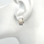 Clover Pattern Two-tone Baby Hoop Earrings