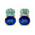 18k yellow gold vermeil