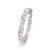 Skinny Encrusted Faux Diamond bangle