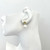 Oval Prasiolite and Cultured Pearl Earrings