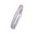 Skinny Diamond Pattern CZ Bangle