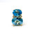 Double Oval Swiss Blue Topaz & Sky Blue Topaz Earrings