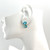 Double Oval Swiss Blue Topaz & Sky Blue Topaz Earrings