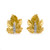18k yellow gold vermeil