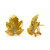 18k yellow gold vermeil