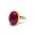 Cabochon Ruby Ring