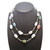 Tumbled Beryl and Cultured Baroque Pearl Long Station Necklace