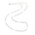 Clover-shape Mother of Pearl Long Station Necklace