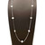 Clover-shape Mother of Pearl Long Station Necklace