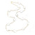 Keishi Pearl Long Station Vermeil Necklace