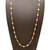 Bezel-set Oval CZ Long Station Vermeil Necklace