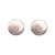 Clover-pattern Round Button Stud Earrings