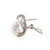 16mm Cultured Baroque Pearl Button Earrings