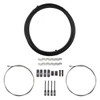 CABLE BRAKE OR8 KIT SLICK COMPRESSIONLESS F+R RD BK
