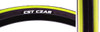 TIRE CSTP CZAR 700x25 BLK/YL 120PSI WIRE