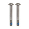 BRAKE PART SRAM DISC ADPTR SCREWS ONLY 37mm T25 SS PAIR f/FLAT MOUNT CALIPER