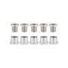 CHAINRING BOLT SET OR8 DBL ALY SIL