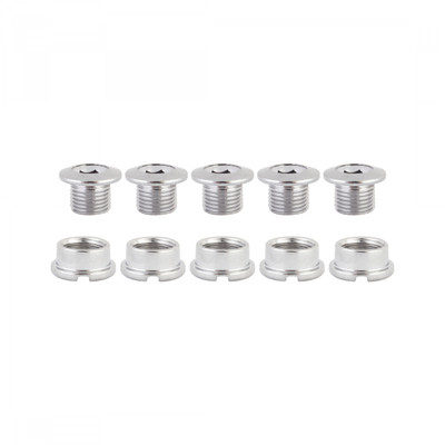 CHAINRING BOLT SET OR8 SINGLE STL CP CHAINRING BOLT SET OR8 SINGLE STL CP